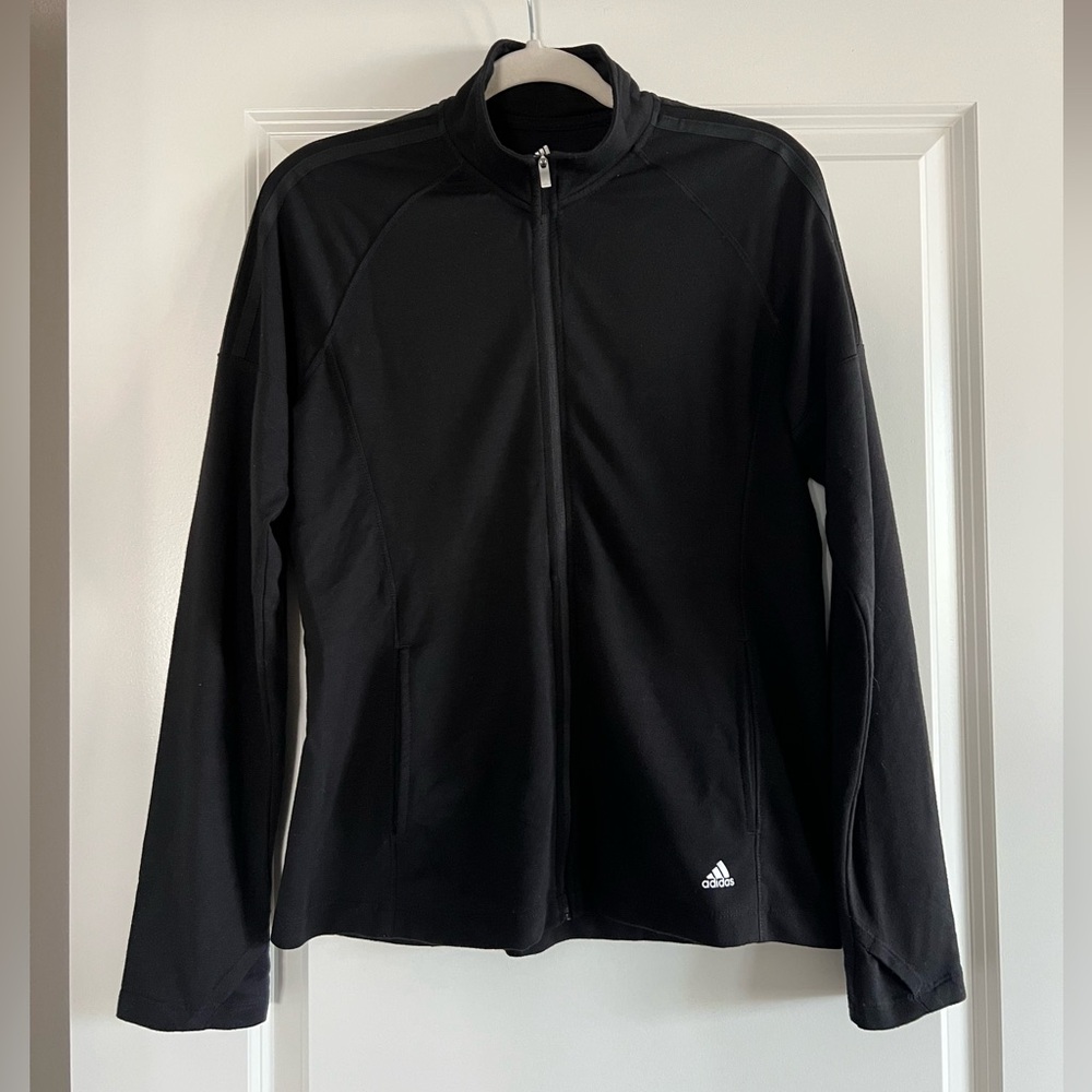 Adidas Black Golf Jacket